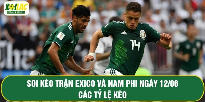 Soi kèo trận mở màn World Cup 2026 giữa Mexico và Nam Phi ngày 12/06 - Các tỷ lệ kèo
