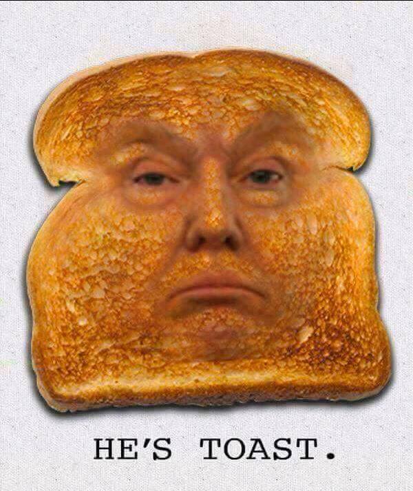 Trump is Toast