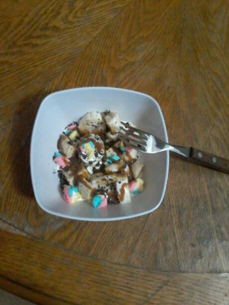 My version of a banana split made by Sophia C