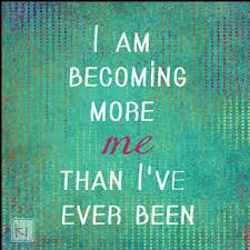 Becoming myself