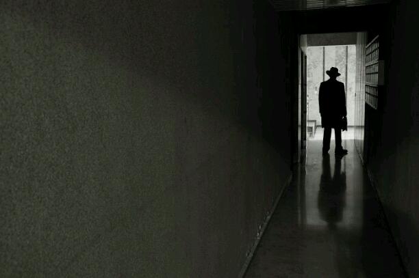 The man in the hallway