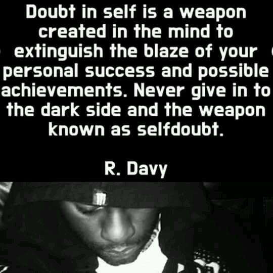 Self doubt 