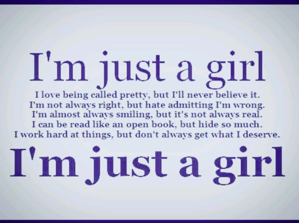 I'm Just a Girl