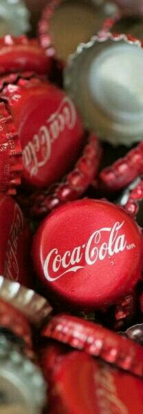 Coke Bottle Cap Red