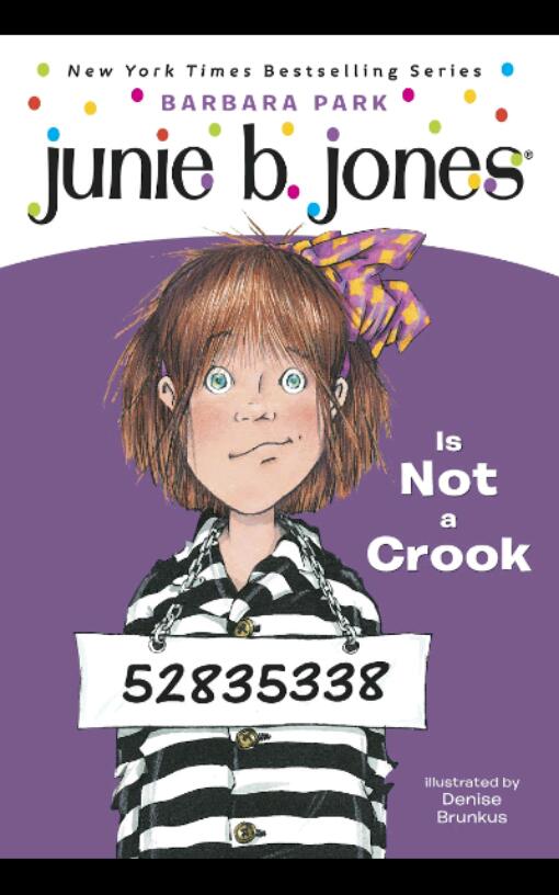 Junie b Jones is not a crook