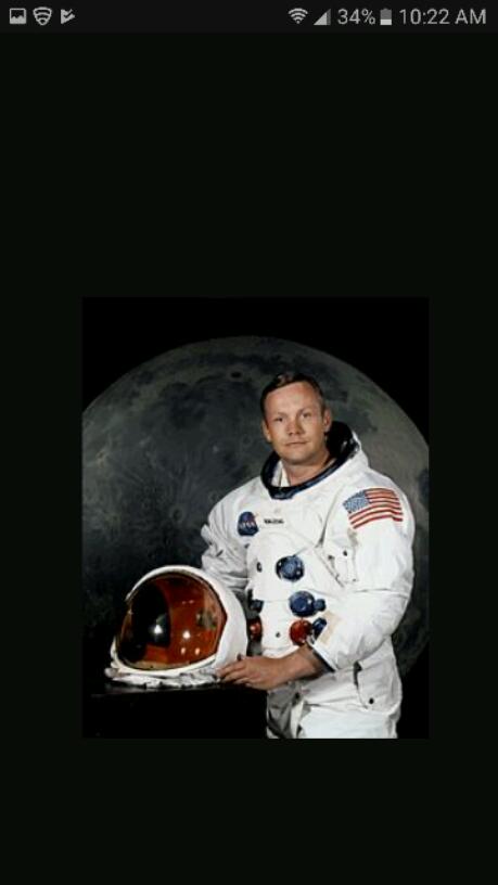 The First Person To Walk on The Moon 