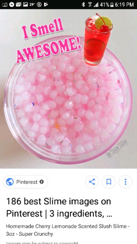 How to make strawberry lemonade slime