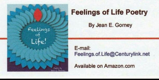 Feelings of Life Poetry By Jean Gorney
