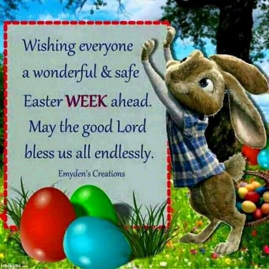 Have A blessed Easter All??