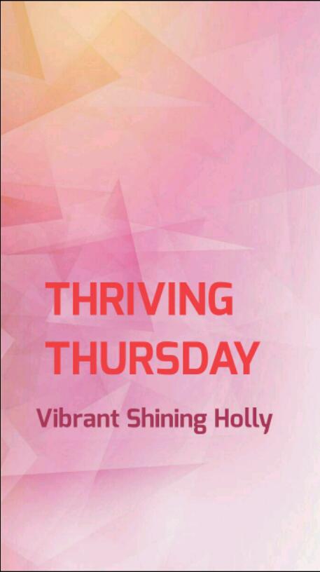 THRIVING THURSDAY 