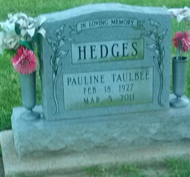 Pauline Taulbee Hedges