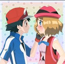 Ash and Serena love story