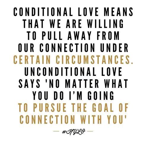 Conditional Love pt. 1