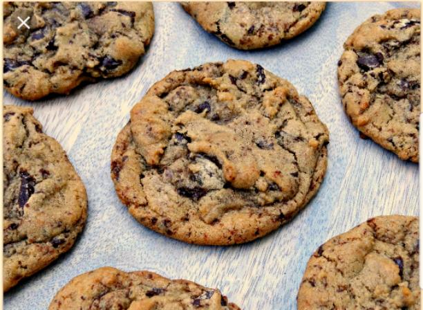 Chocolate Chip Cookies Straight Up or with Nuts

