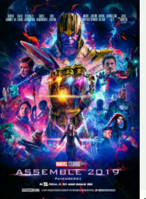 POSTER NO.4: (fan made) Avengers 4 (Infinity War 2)