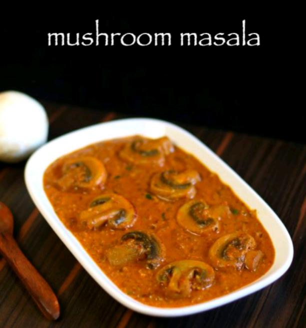 Masala mushroom recepi