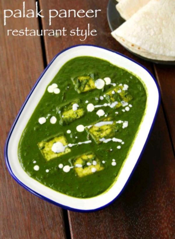 Palak paneer recepi