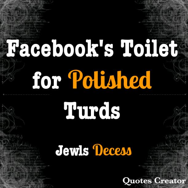 Facebook's Toilet for Polished Turds