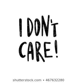 Don't care