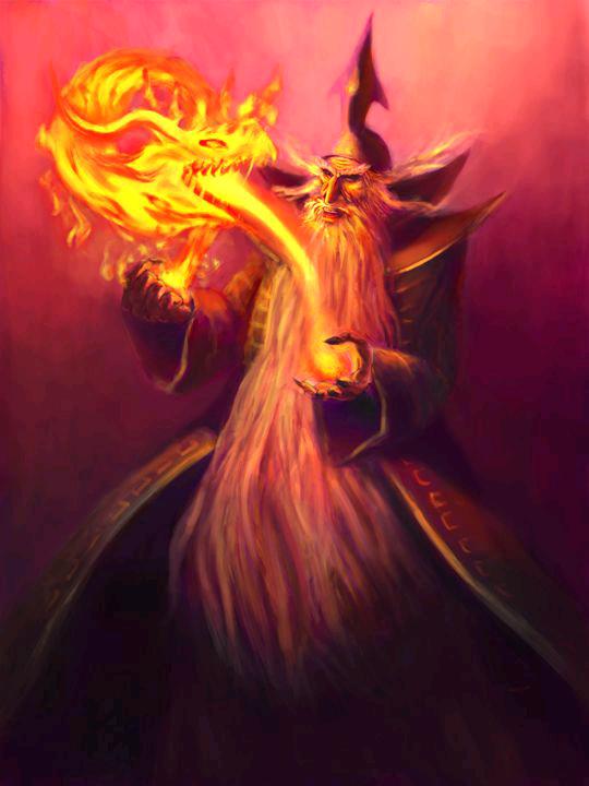 The Wizards Flame