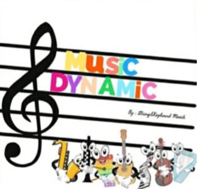 Music Dynamics Story Book By String & Keyboard Musik