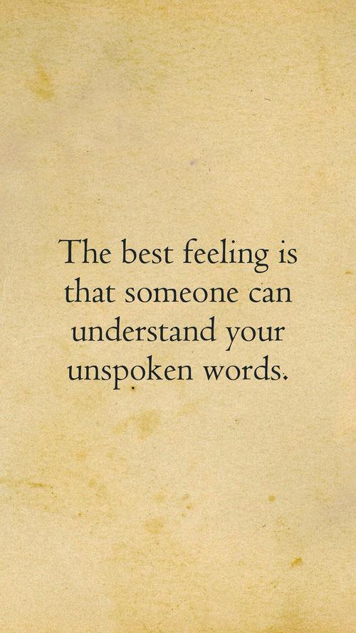 Uspoken Words Are Often Written