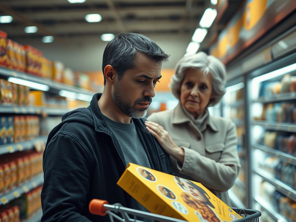 The Man Who Lost It at the Grocery Store