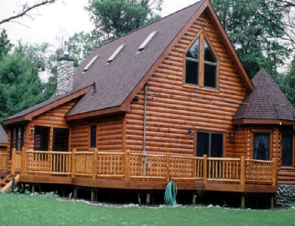 Log Siding Will Change Your Concept of a Log Home