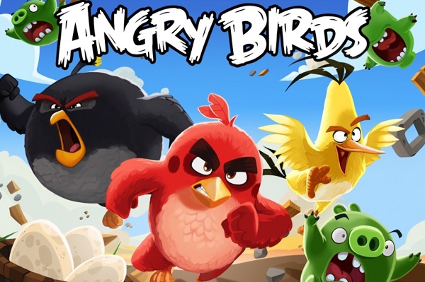 What are the main Features of angry birds game series?