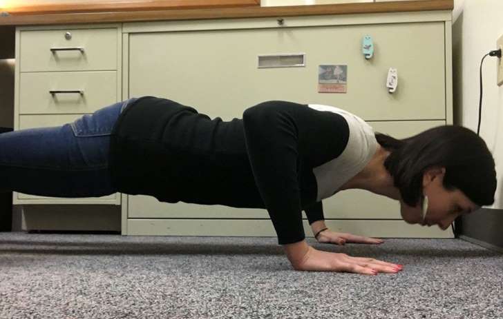 Push-Up Breaks At Work